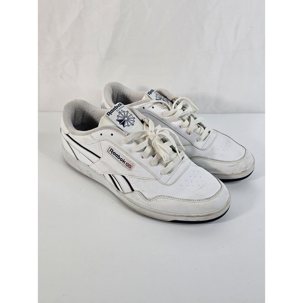 Reebok Club MEMT Men’s Size 13 White Black Sneakers Classic EH2127